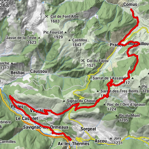 La Grande Traversée VTT Ariège Pyrénées FFC Label
