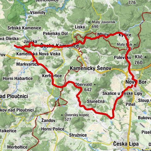 Nový Bor-Stará Oleška