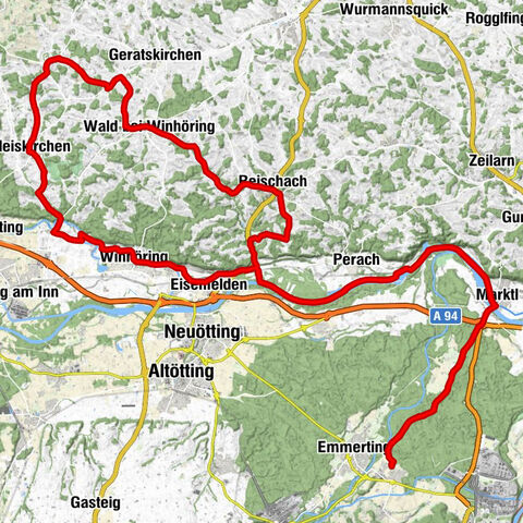 Mehring - Wald bei Winhöring - Mehring