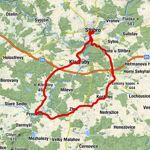 Stříbro - Restaurace a penzion Štybar - svatý Václav a Vojtěch - Nanebevzetí Panny Marie