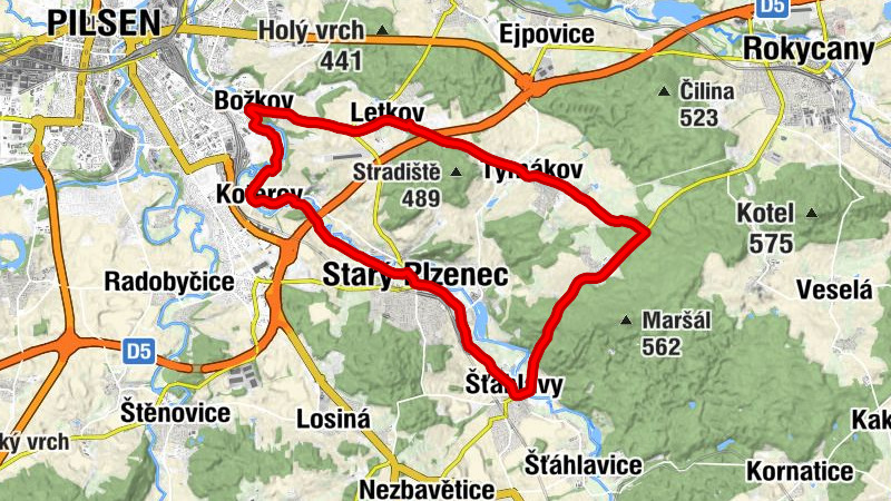 Pohoda - Kostel sv. Vojtěcha - svatý Jan Křtitel - Kaplička na Hradčanech