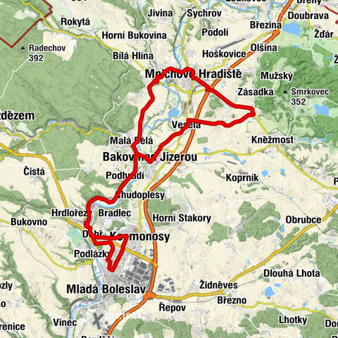 Mladá Boleslav-Debř - Sbor Prokopa Velikého - svatý Václav - svatý Jakub