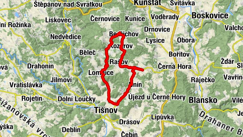 Jeneč - Bukovice - Restaurant u Vlachů - sv. Bedřicha