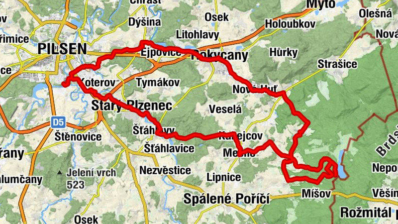 Doudlevce - Plzeň - svatý Jan Křtitel - Starý Plzenec