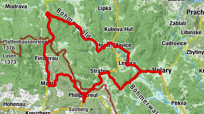Volary - St. Leopold - sv. Michala - svatá Anna