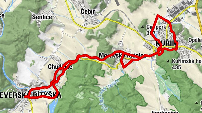 Restaurace Na Městečku - svatá Markéta - kaplička sv. Cyrila a Metoděje - svatý Jakub