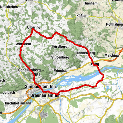 Braunau am Inn - St. Ulrich - St. Maria und Jakobus - Stadtpfarrkirche Sankt Marien