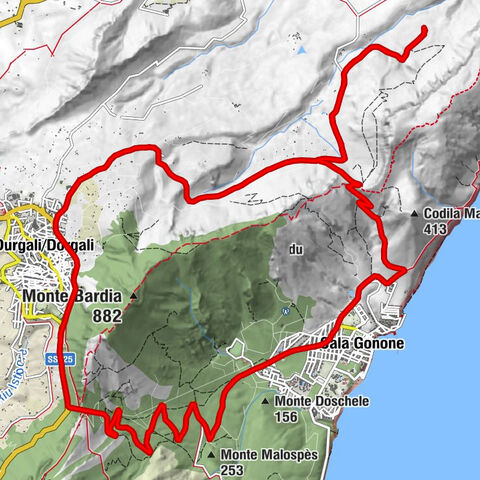 Agriturismo Cala Cartoe - Cala Gonone - La Poltrona - Santa Maria Maddalena