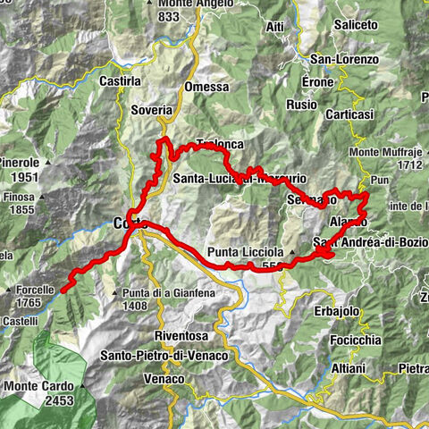 Camping Tuani - Saint Roch - Église San Bernardinu - Chapelle Santa-Maria-Assunta