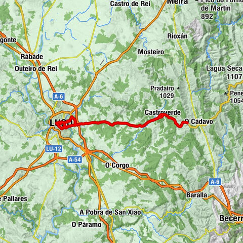 Igrexa de San Antón de Padua - Igrexa de San Paio de Arcos - Igrexa de Santiago de Vilariño - Alto da Baqueriza