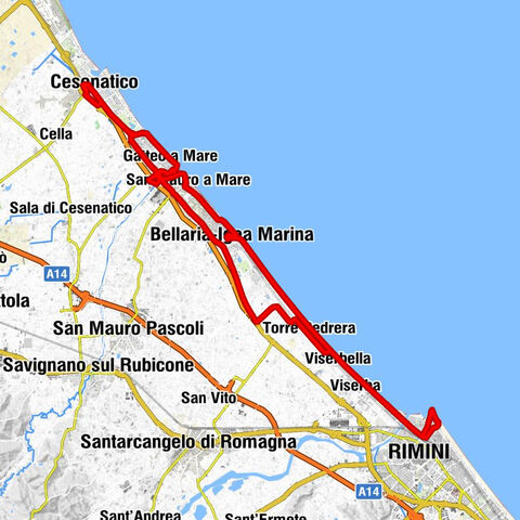 Cesenatico - Bagno Ines - Chiesa Parrocchiale di San Girolamo