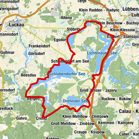 Töpfermarkt Chrinitz - Crinitz - Schlabendorfer Kirche - Dorfkirche