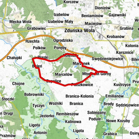 Wygiełzów - Kaplica Krzyża Świętego - Kaplica św. Rocha - Kaplica Chrystusa Dobrego Pasterza