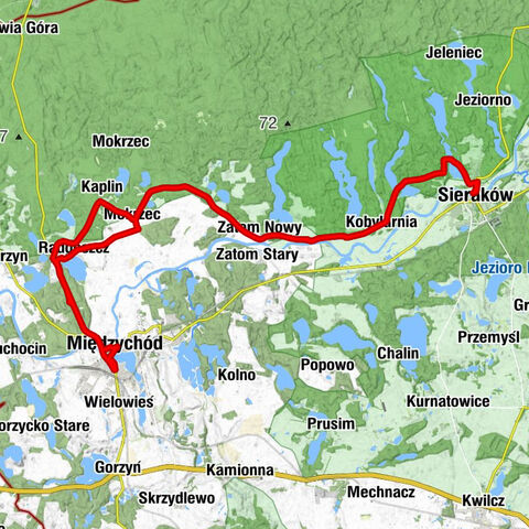 Radgoszcz - Kościół pw. Niepokalanego Serca Maryi - Kościół pw. Męczeństwa św. Jana Chrzciciela - Przedlesie