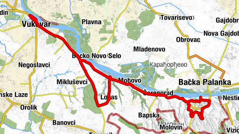 Vukovar - Crkva Vaznesenja Gospodnjeg - Kapelica sv. Ivana Nepomuka - Crkva sv. Arhanđela Mihaila i Gavrila