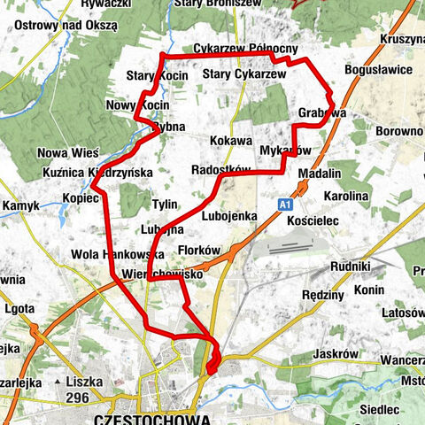 Częstochowa - Aniołów - Parcele - Kościół pw. Najświętszego Serca Pana Jezusa