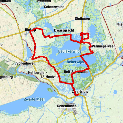 Zwartsluis - Het Wapen van Utrecht - Johannes Kerk - Doopsgezinde gemeente