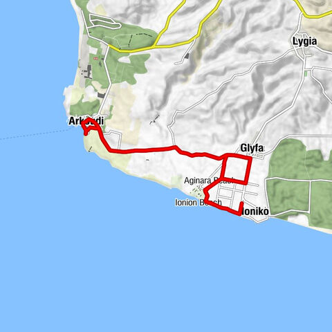 Ελαιώνας της Μαρίνας - Ιονικό - Παραλία - Γλύφα