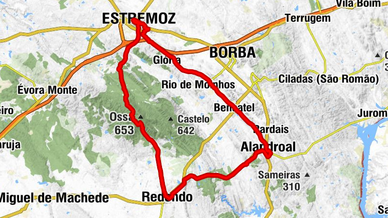 Igreja de São Francisco - O Chana do Bernardino - Igreja Paroquial de Redondo - Santo André