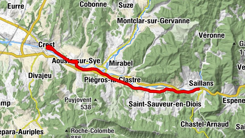 Saillans - Les 3 Colombes - Église Notre-Dame