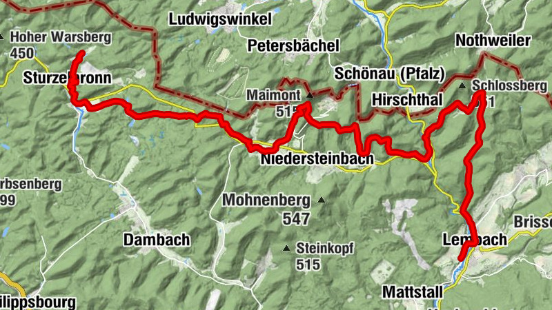 Alsace Moselle Circuit Sturzelbronn Lembach