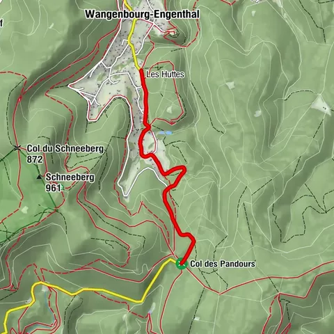 Col'Attitude Col des Pandours (from Wangenbourg - Engenthal)