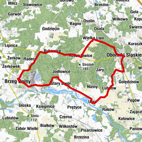 Brzeg Dolny - Spadziste - pw. Podwyższenia Krzyża Świętego - Kościół pw. Świętej Trójcy