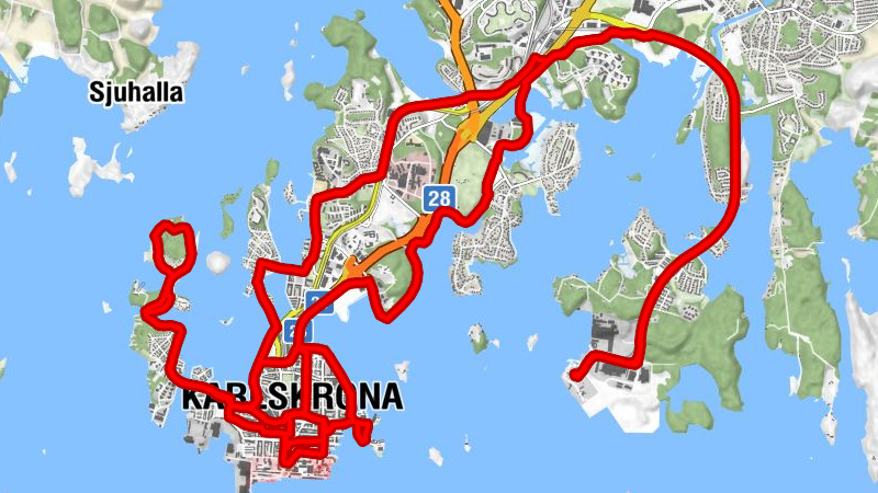 Karlskrona - Ängholmen - Fredrikskyrkan - Trefaldighetskyrkan