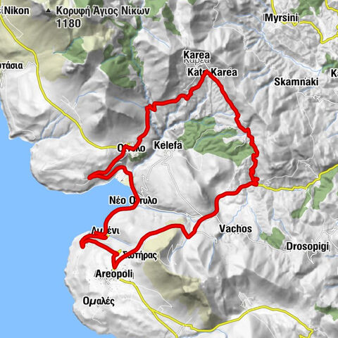 Λιμένι - Παναγία Βρετή Ευρέτρια - Νέο Οίτυλο - Άγιοι Ανάργυροι