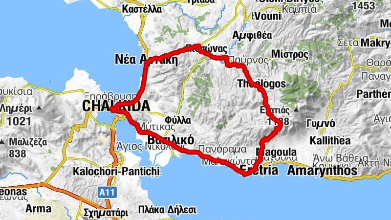 Θέαλος - Εβραϊκή Συναγωγή Χαλκίδας - Άγιος Στέφανος - Μαλακώντα