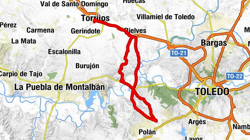 Torrijos - Guadamur - Albarreal de Tajo