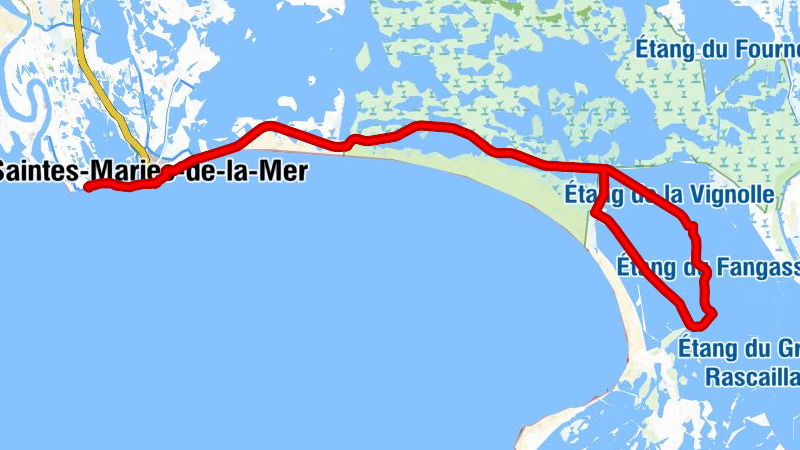 Saintes-Maries-de-la-Mer - Pertuis de Rousty