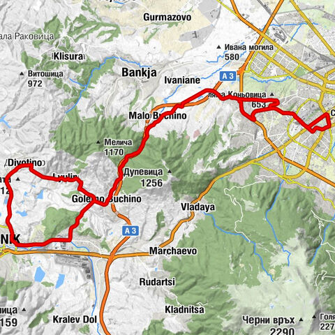 бул. България - Св. Георги - Успение Богородично - София