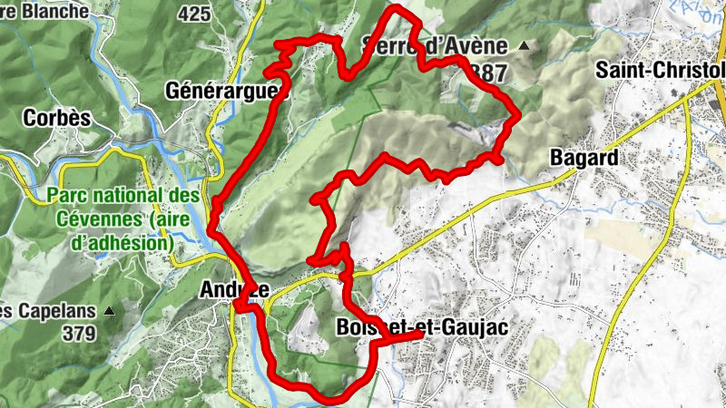 Boisset-et-Gaujac - Mas Imbert - Le Mazelet - Peyremale