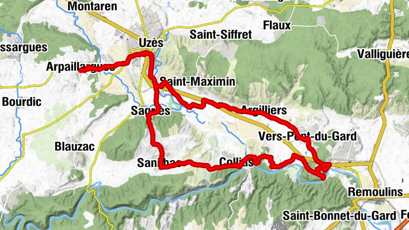 Temple - Église Saint-Pierre - Église Notre-Dame-de-l'Assomption - Arpaillargues-et-Aureilhac