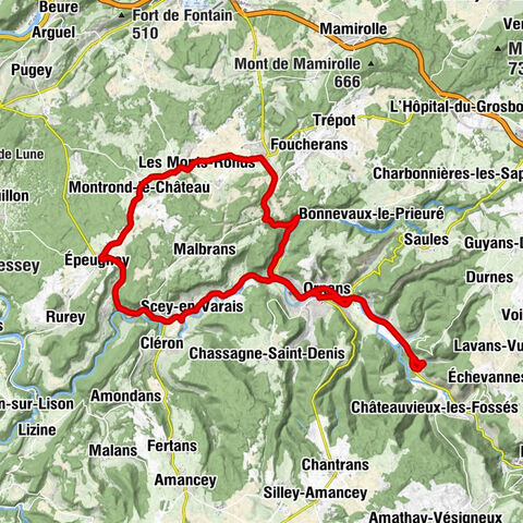 Montgesoye - Église Saint-Laurent - Église Notre-Dame du Chêne - Église Saint-Sébastien