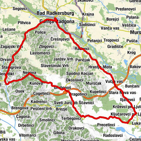 Trsek - Kapela - Sveti Križ - Benedikt