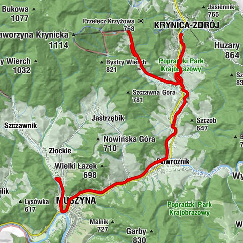 Restauracja Włoska - Muszyna - Krynica-Zdrój - Kościół pw. Świętego Antoniego Padewskiego