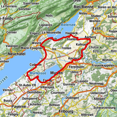 Bargen - Gasthof Brücke - Eglise réformée française de Meyriez - Schlüssel