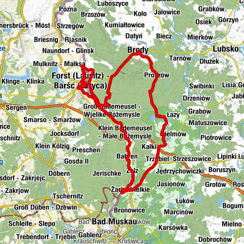 Brody - Kościół pw. Chrystusa Króla - Stadtkirche St. Nikolai - Forst (Lausitz) - Baršć (Łužyca)