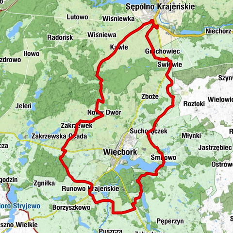 Sępólno Krajeńskie - Chmielniki - Kościół pw. Świętej Trójcy - Kościół pw. Niepokalanego Poczęcia Najświętszej Maryi Panny