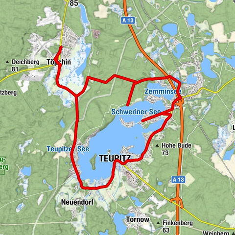 Waldkater - Töpchin - Waldeck - Teupitz