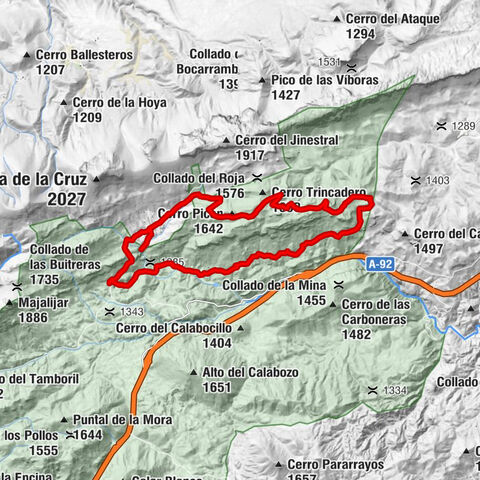 Huétor de Santillán - El Jabalí - Cerro Picón - Cueva del Sol