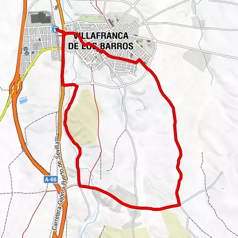 Villafranca de los Barros - San Isidro - Los Bardeles