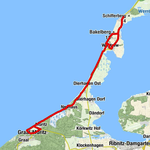 Ahrenshoop - Althagen - Am Kiel - Graal-Müritz