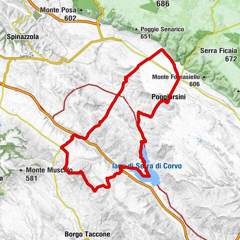 Poggiorsini - Monte Serico