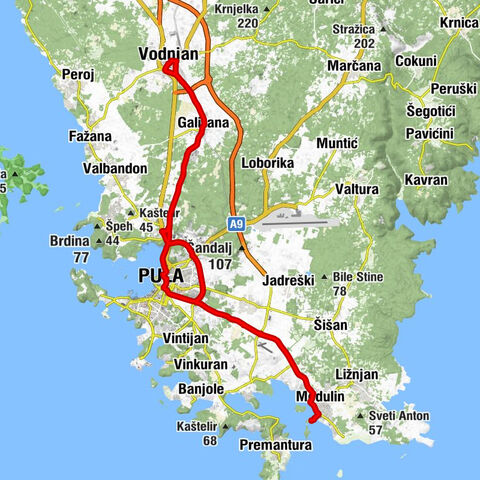 Medulin - crkva svetog Ivana Krstitelja - Sv. Katerina - crkva Krista Spasitelja