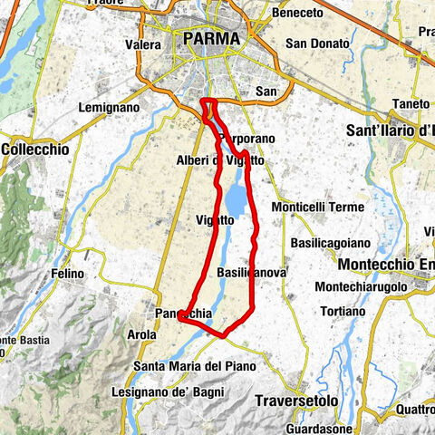 Basilicanova - Mamiano - Ponte - Parma
