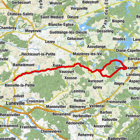 Einville-au-Jard - Église Saint-Laurent - Haut du Vieux Château - Chapelle Saint-Blaise