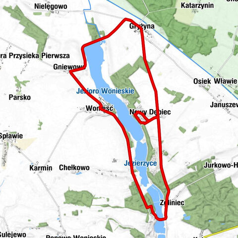 Niedźwiedź - Nowy Dębiec - Kościół pw. świętej Barbary - Kościół pw. Świętego Wawrzyńca